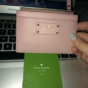kate spade wallet light pink